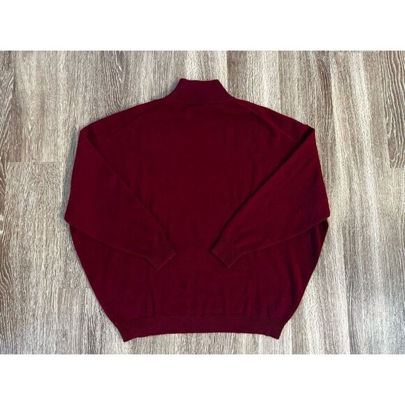 HATCH Maternity The Estella Sweater Mockneck in Rhubarb Maroon Size 0 or XS - Picture 8 of 11